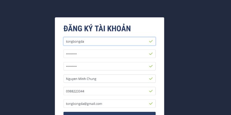 Cách đăng ký tài khoản 9BET đơn giản